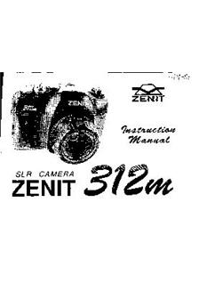 Zenith 312M manual. Camera Instructions.